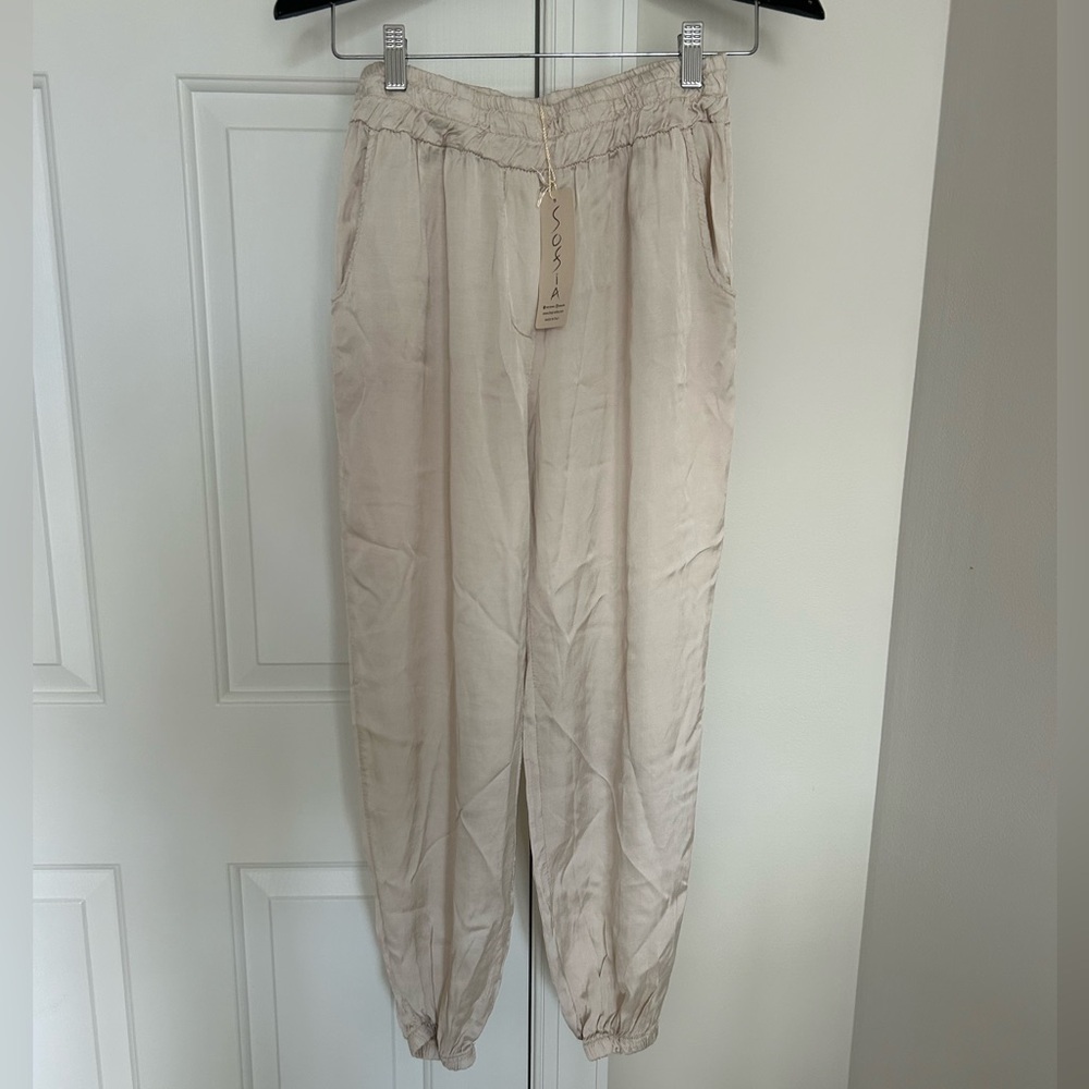 Sofia Silky Jogger Pants